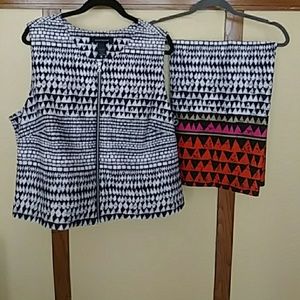 Ashley Stewart Skirt Set